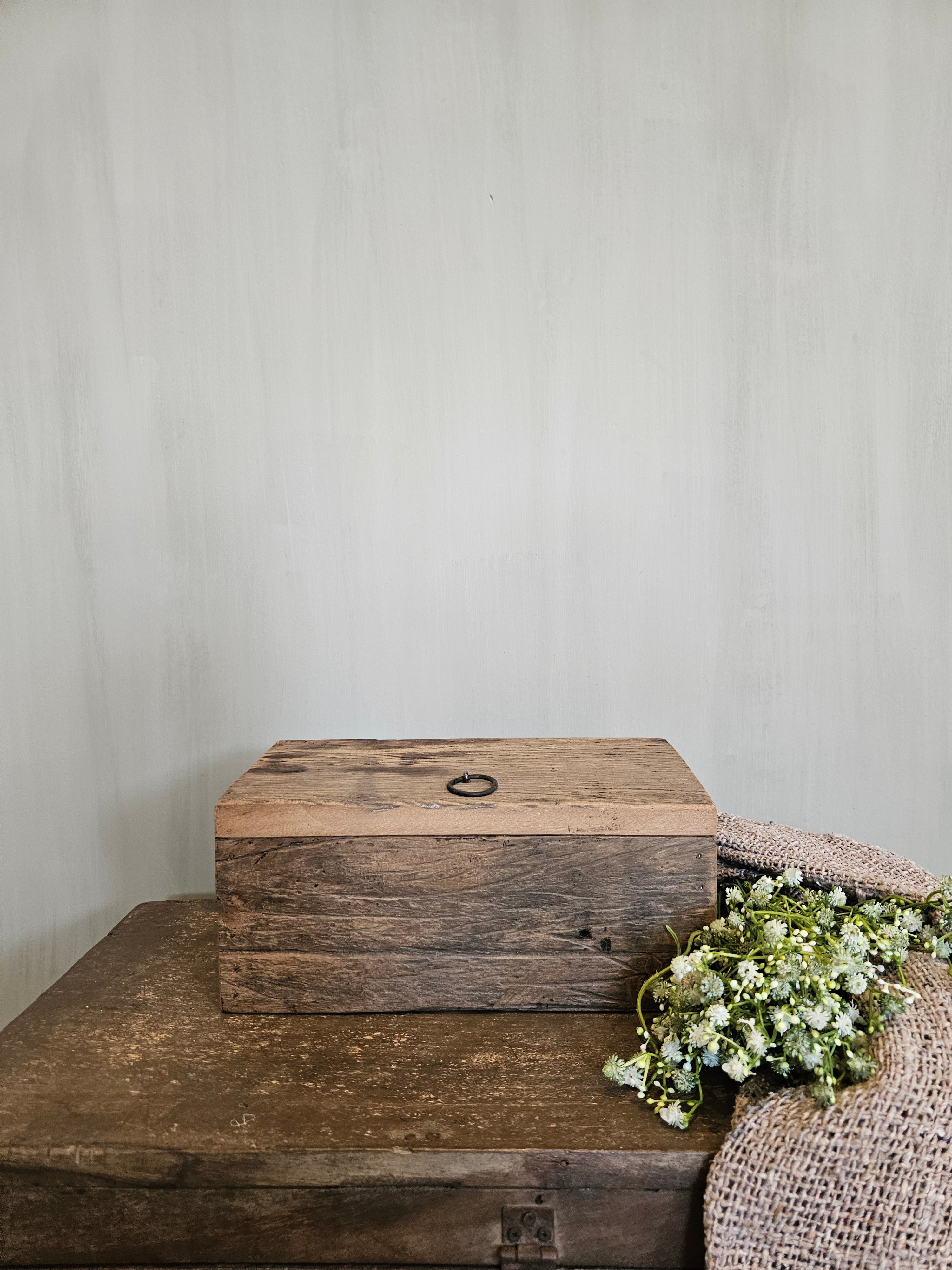 Houten kistje robuust hout