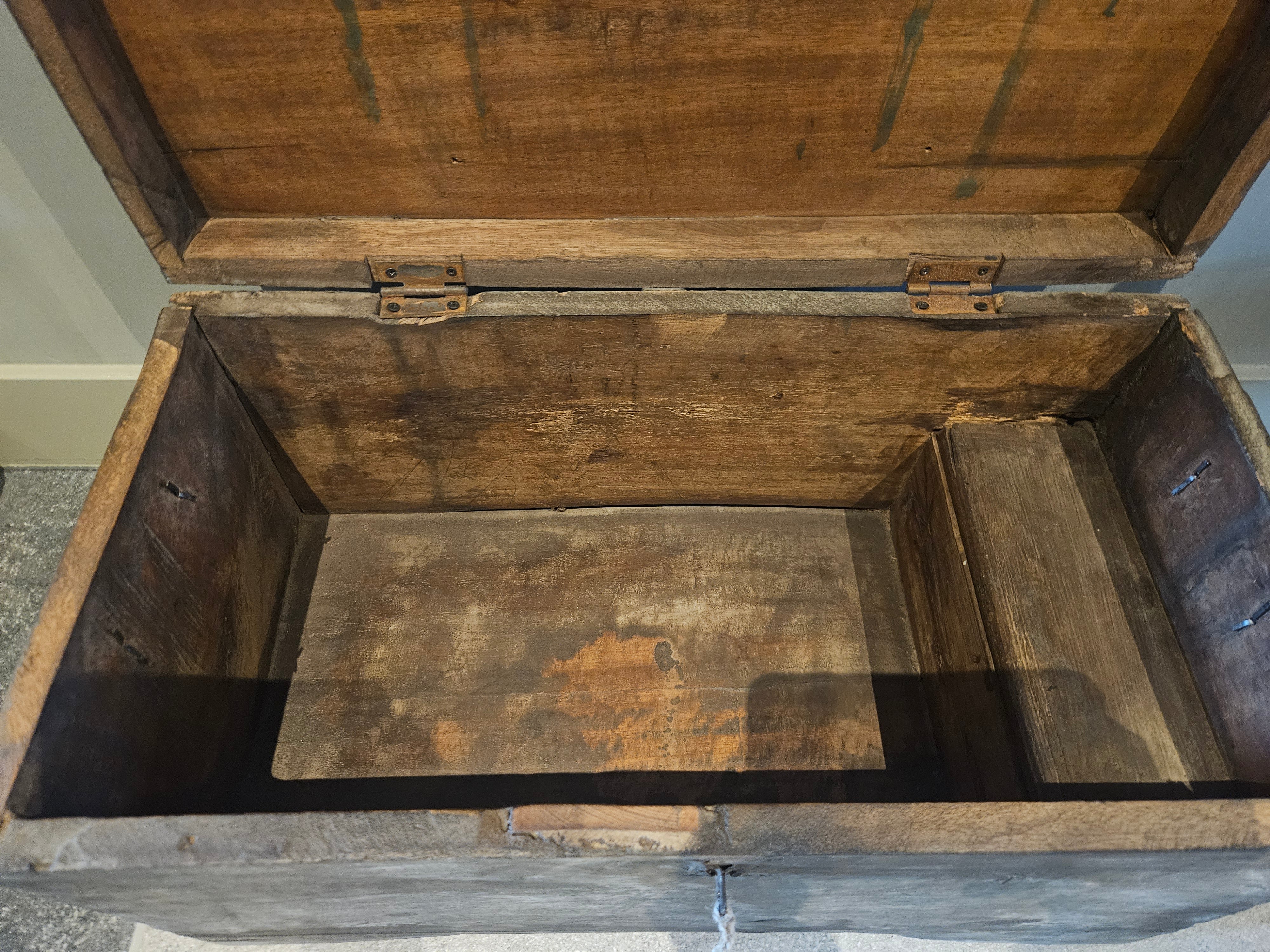Rustiek houten kist