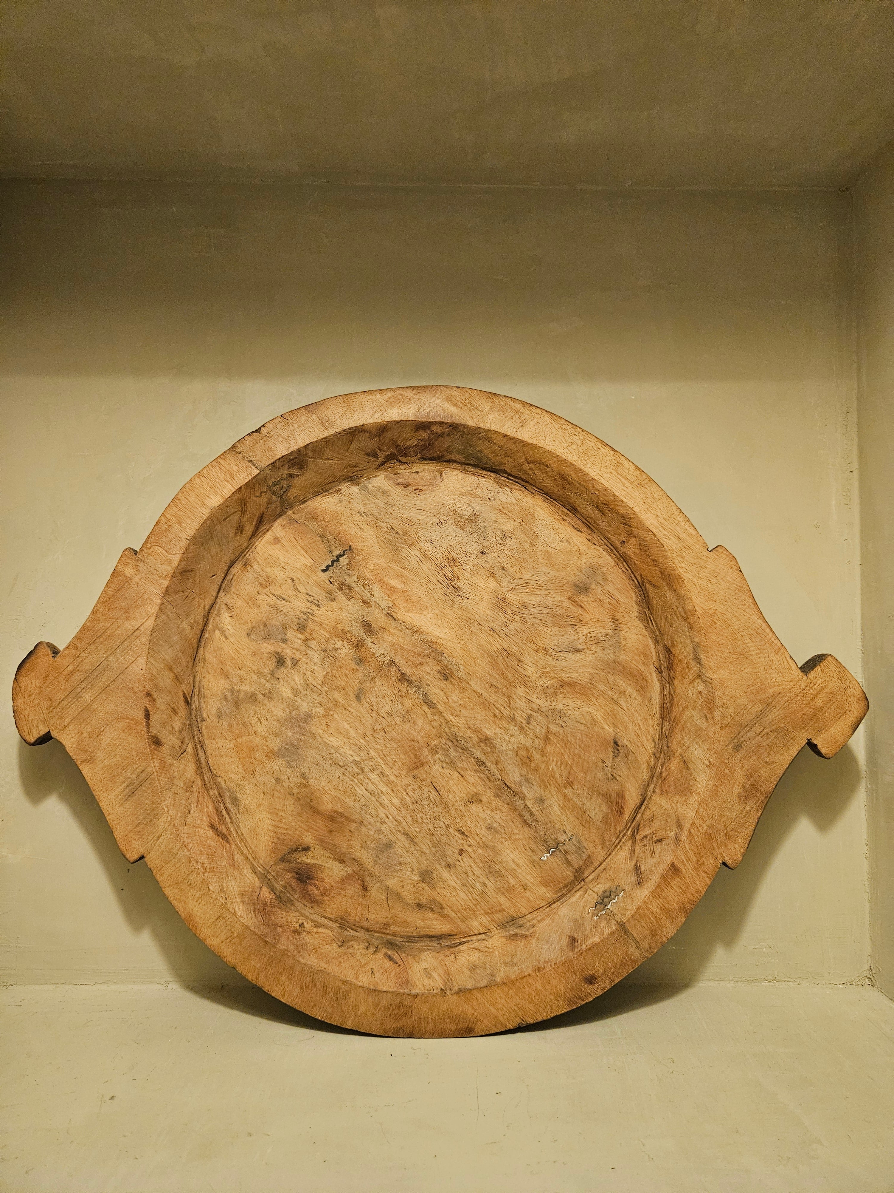 Landelijk houten schaal