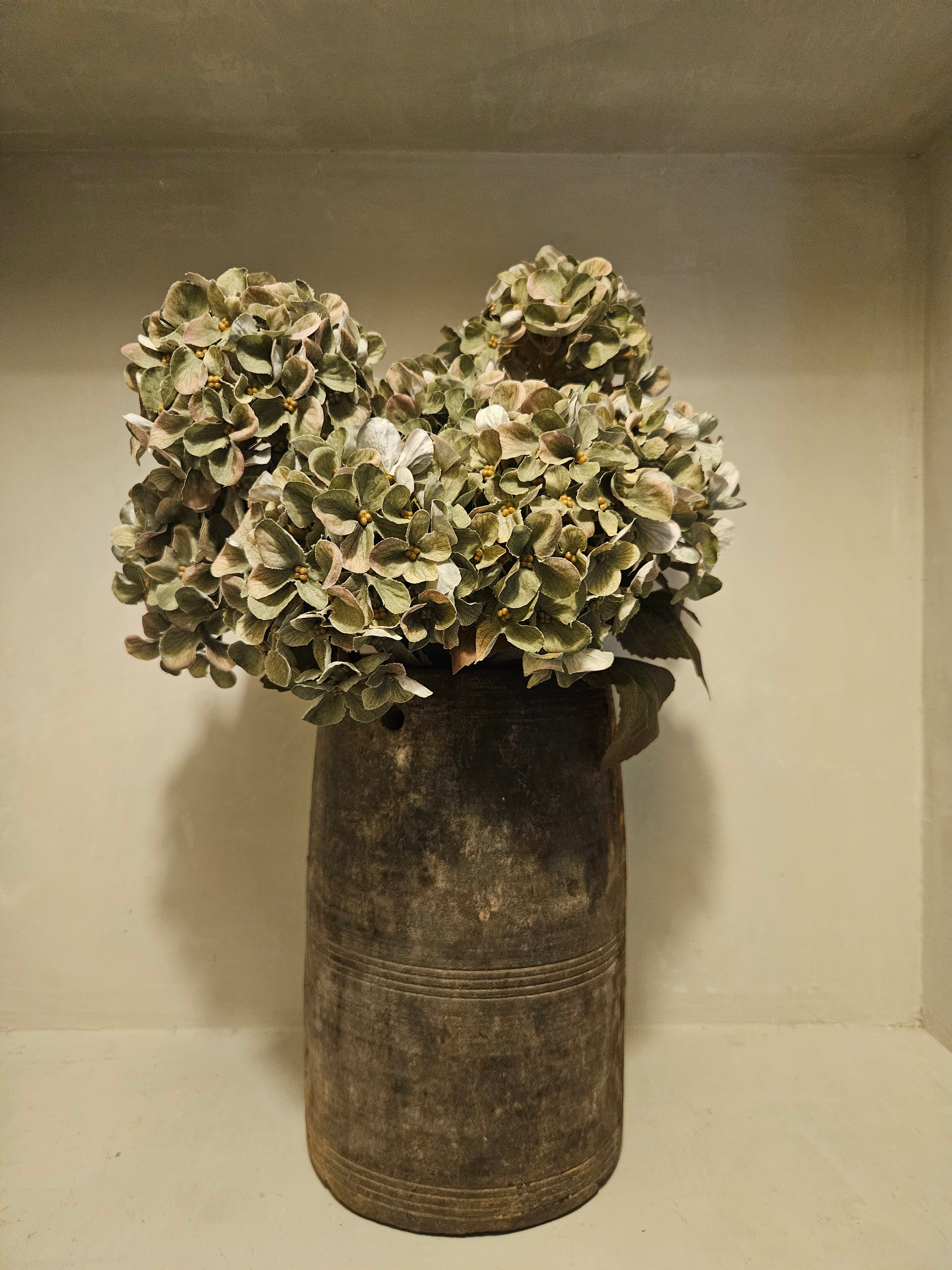 Kunst boeket hortensia
