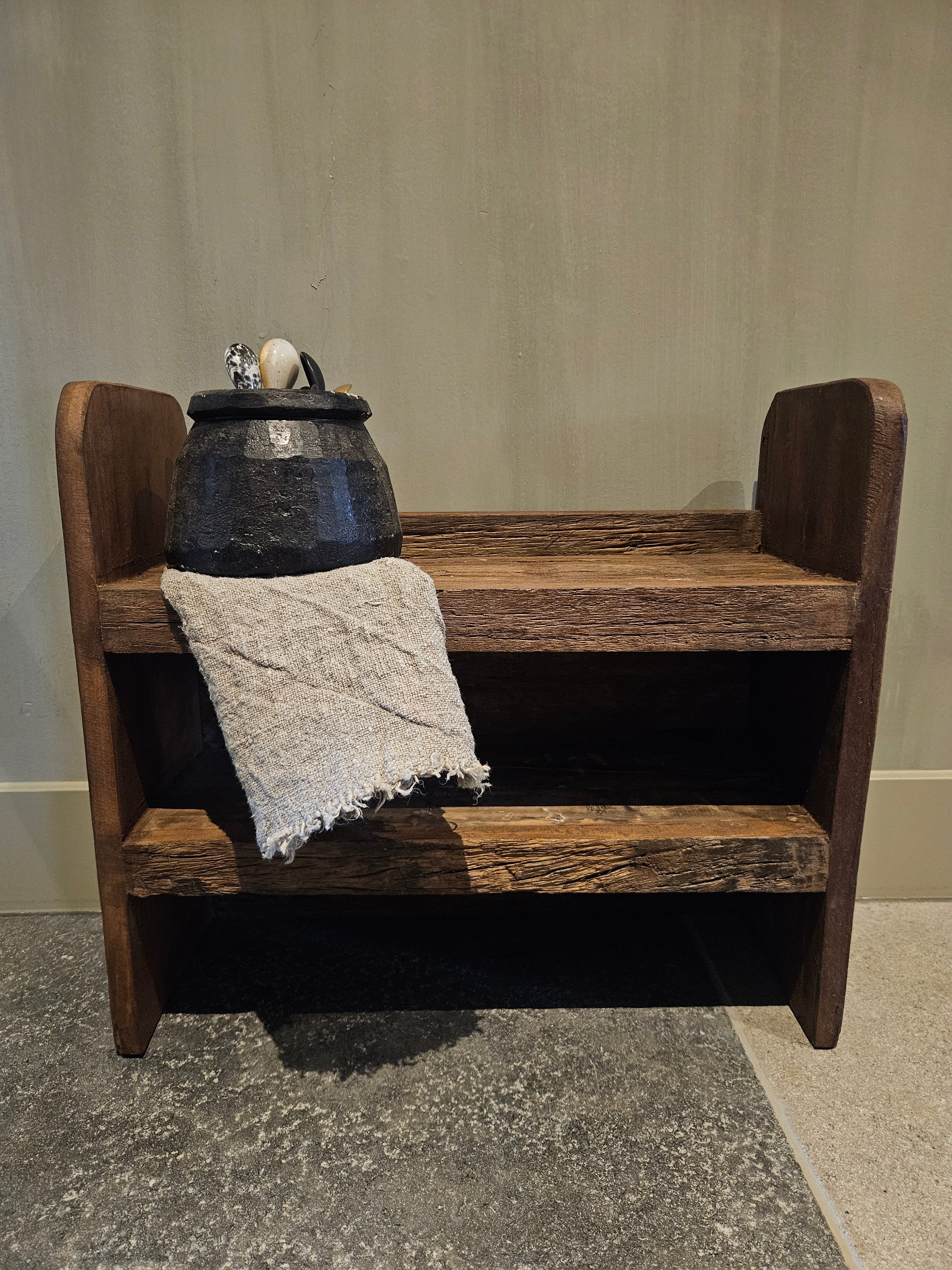 Sobere spekstenen pot