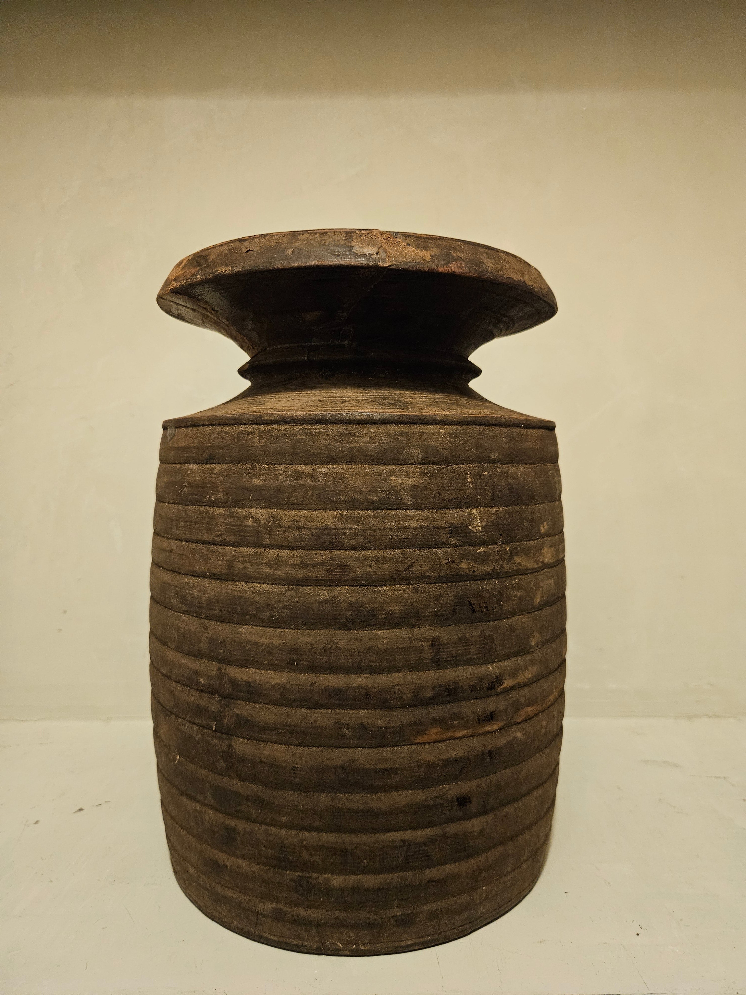 oude houten pot landelijk