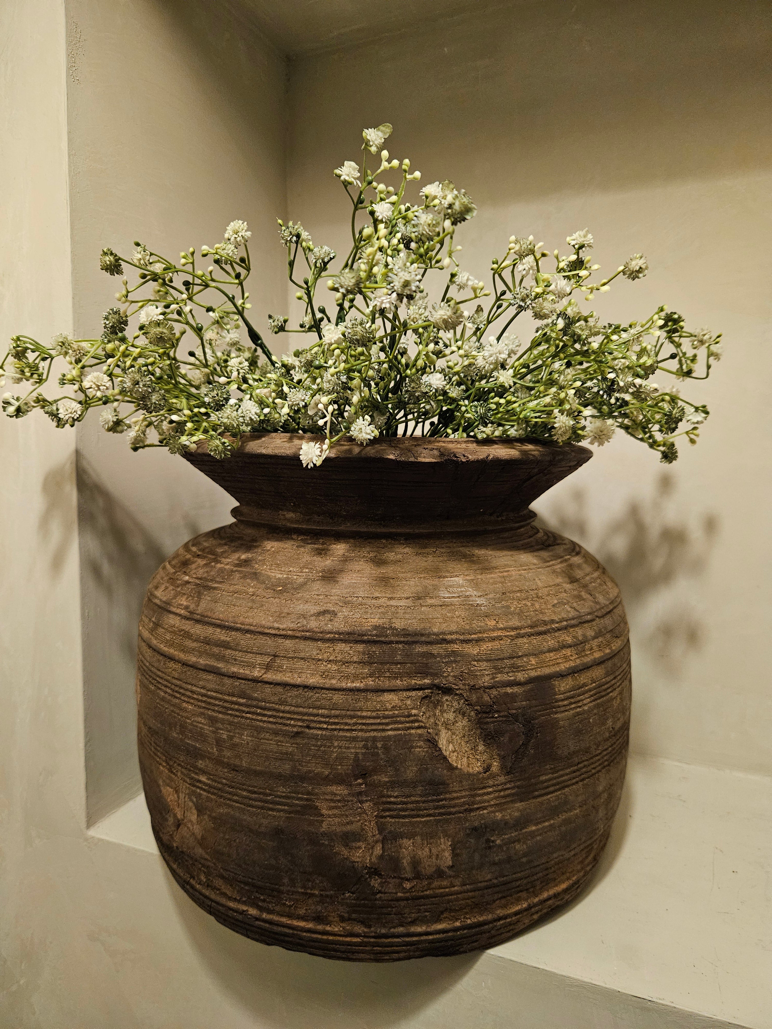 Nepalese houten pot