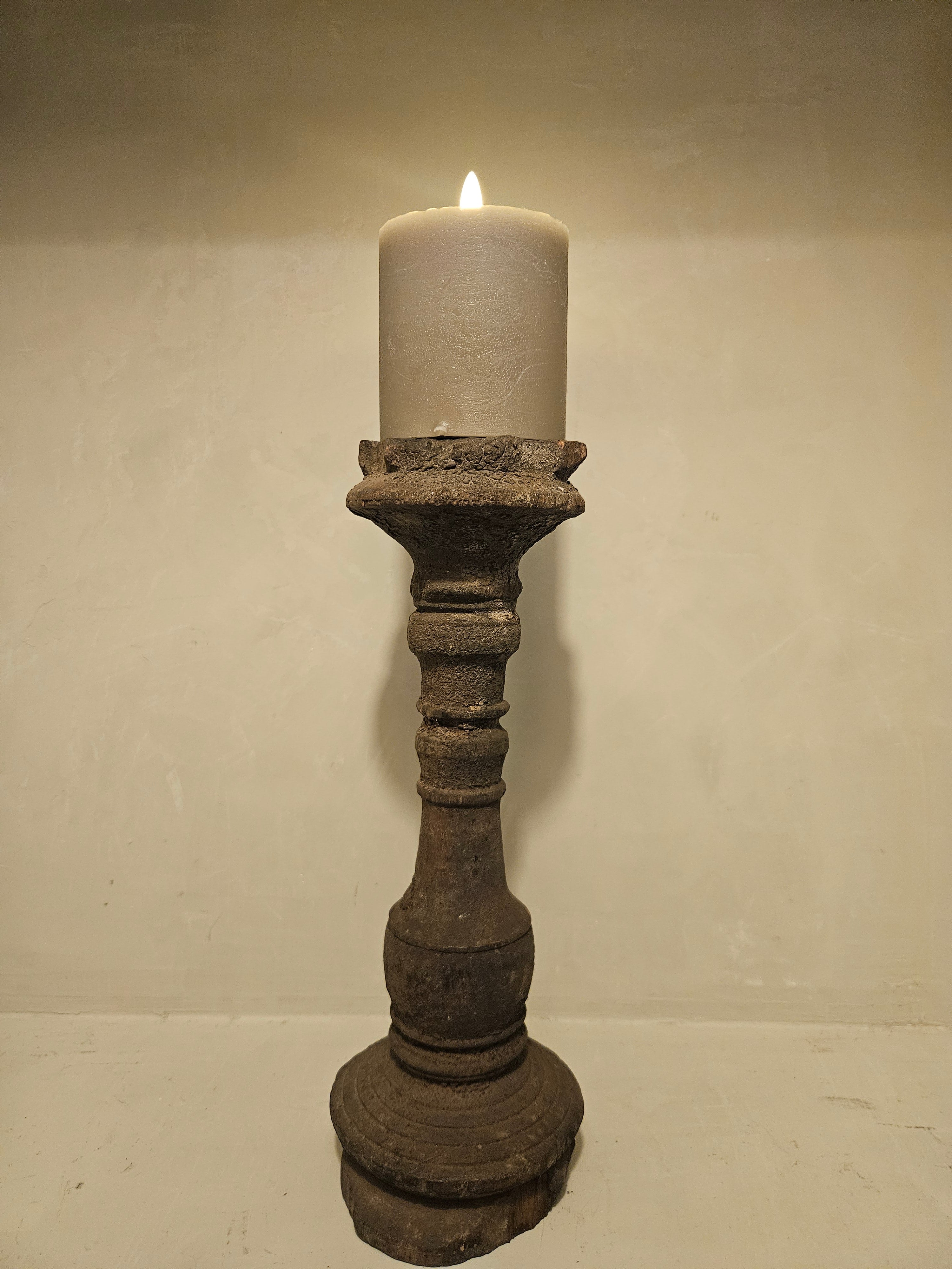 kandelaar met patina