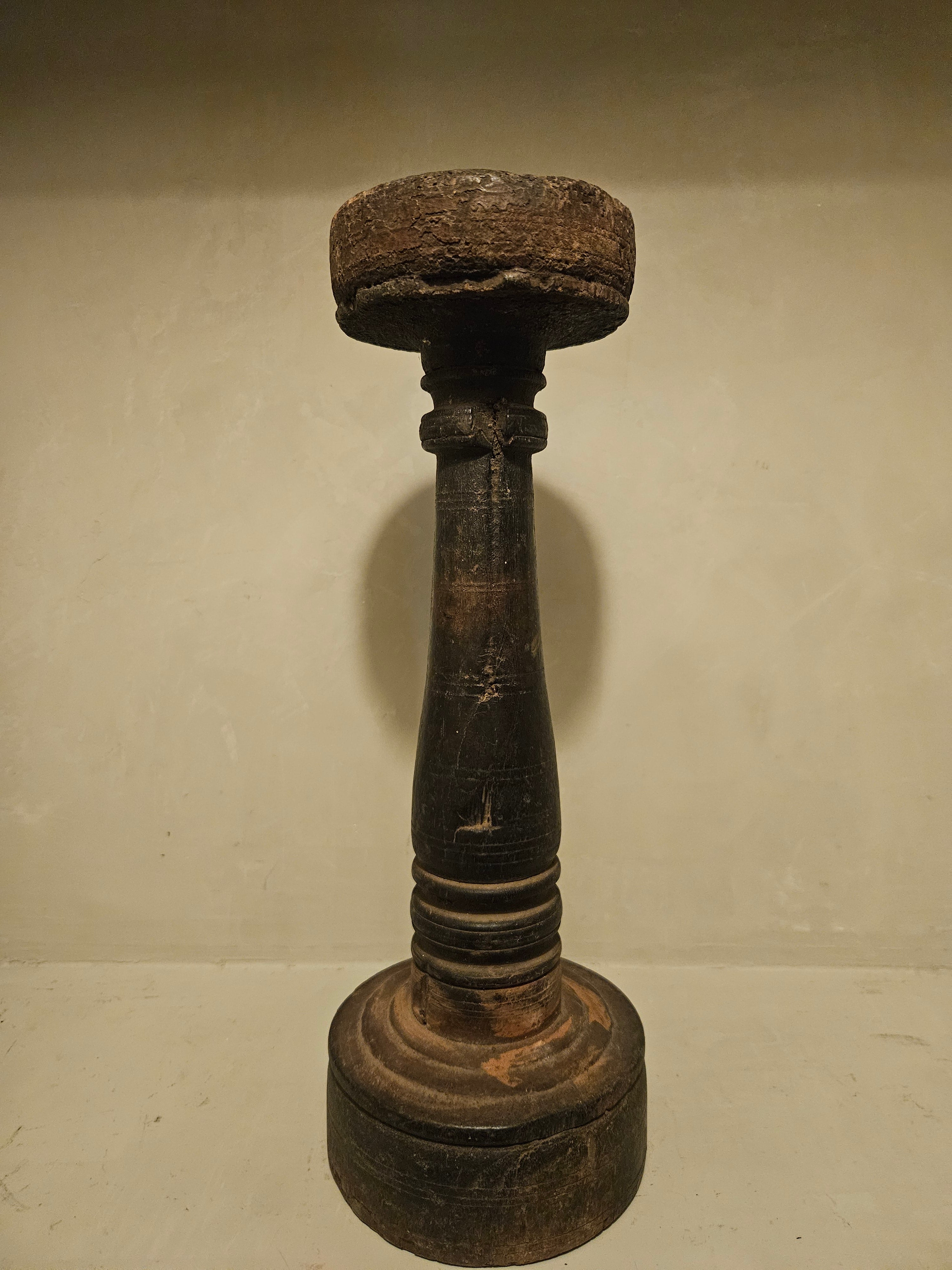 Kandelaar hout sober