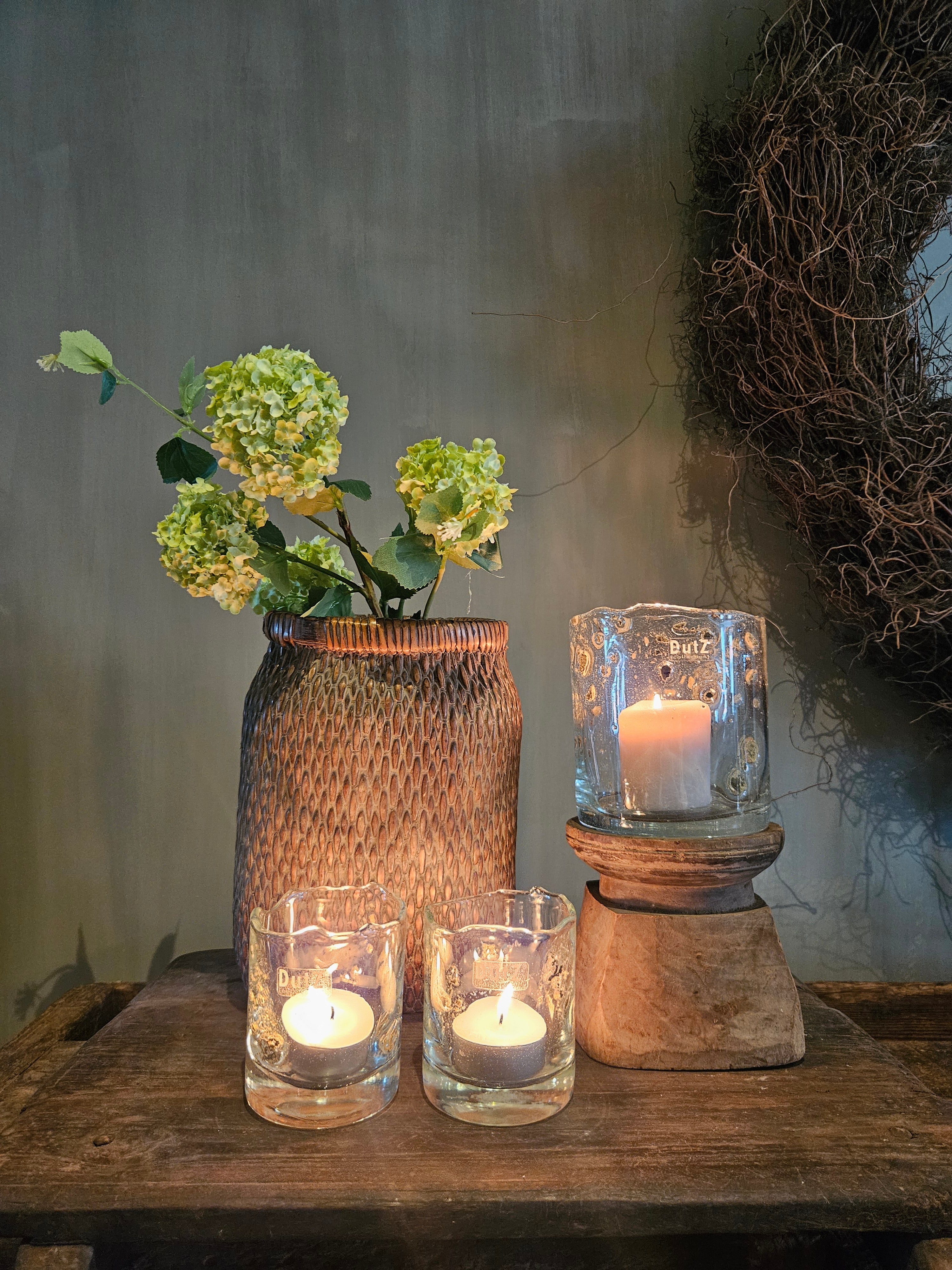 Chinese mand landelijk interieur