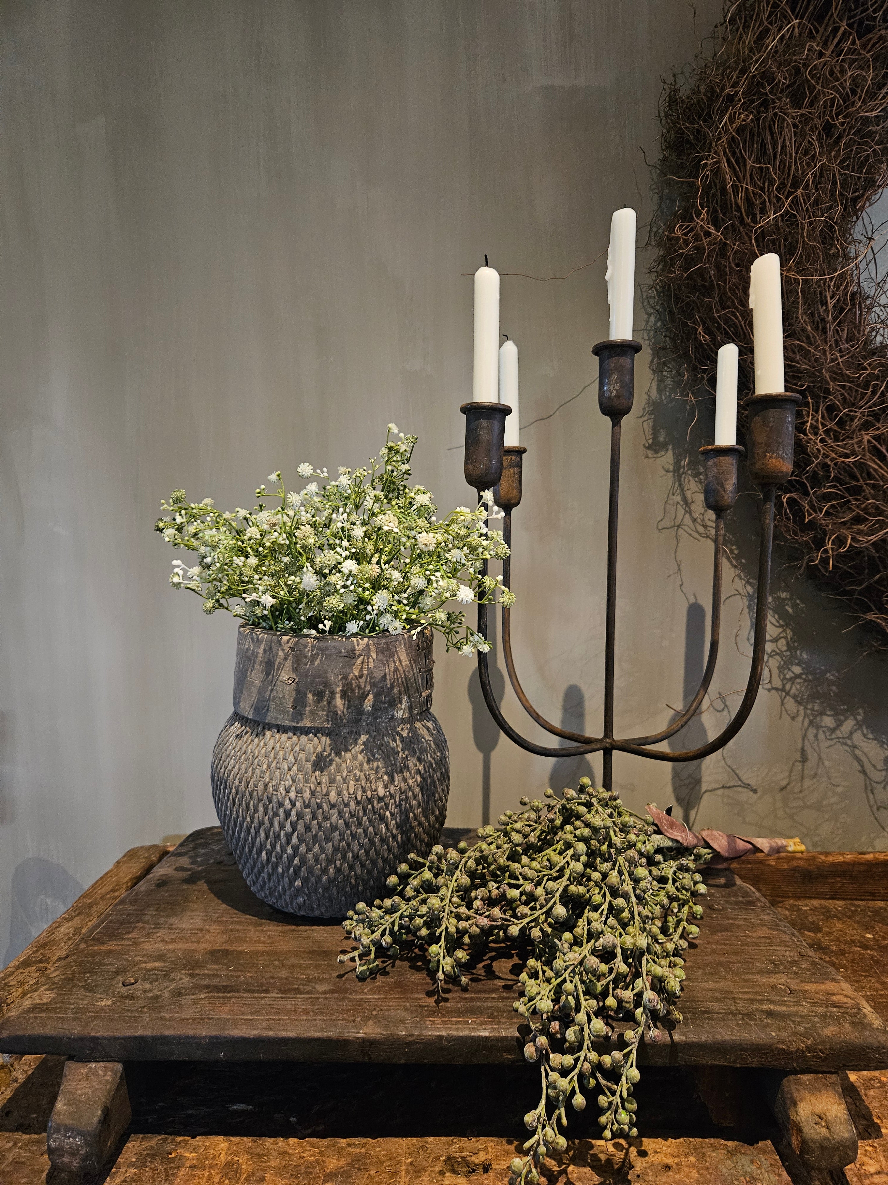 Chinese mand sober interieur