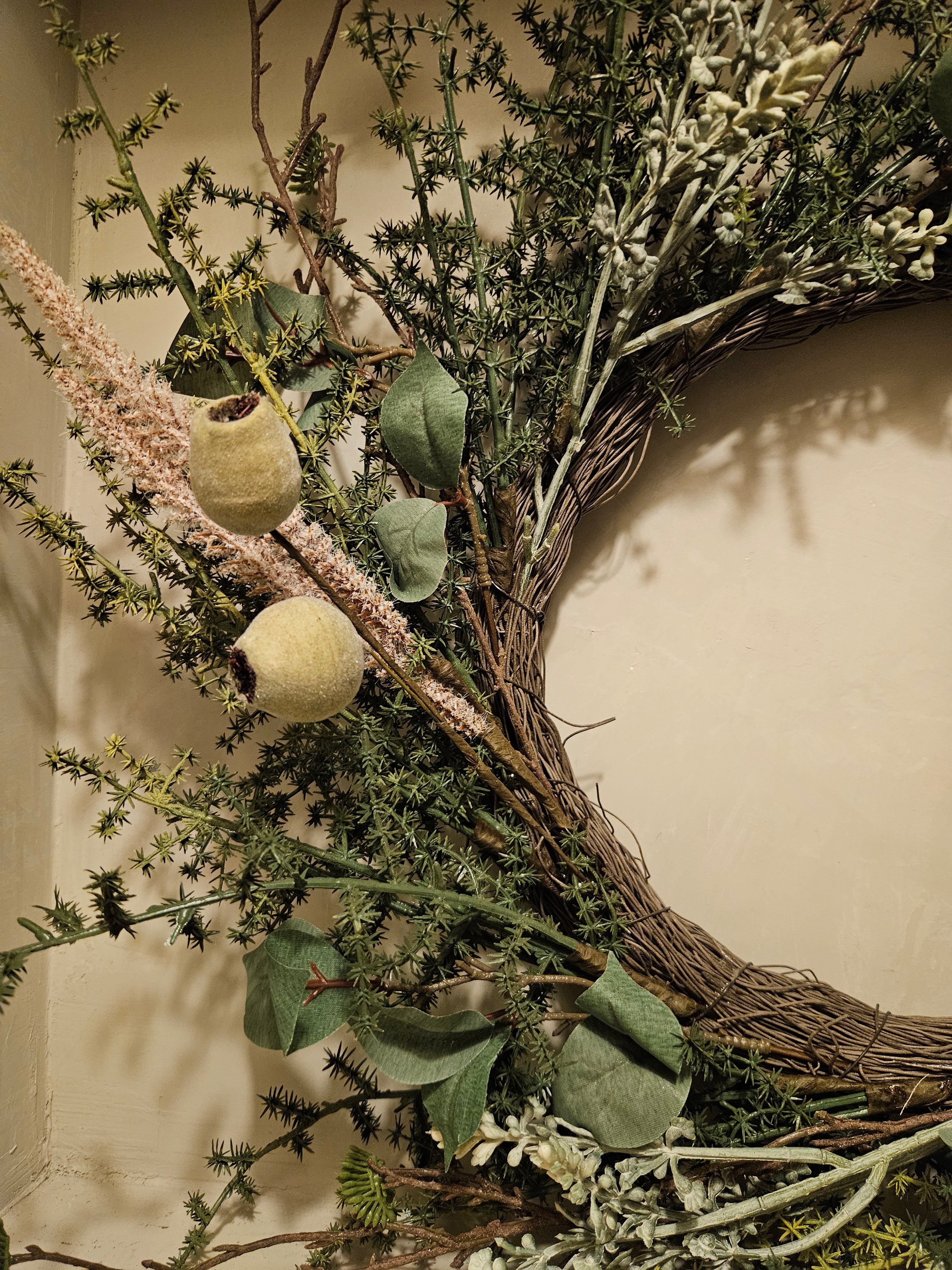Groene kunstkrans