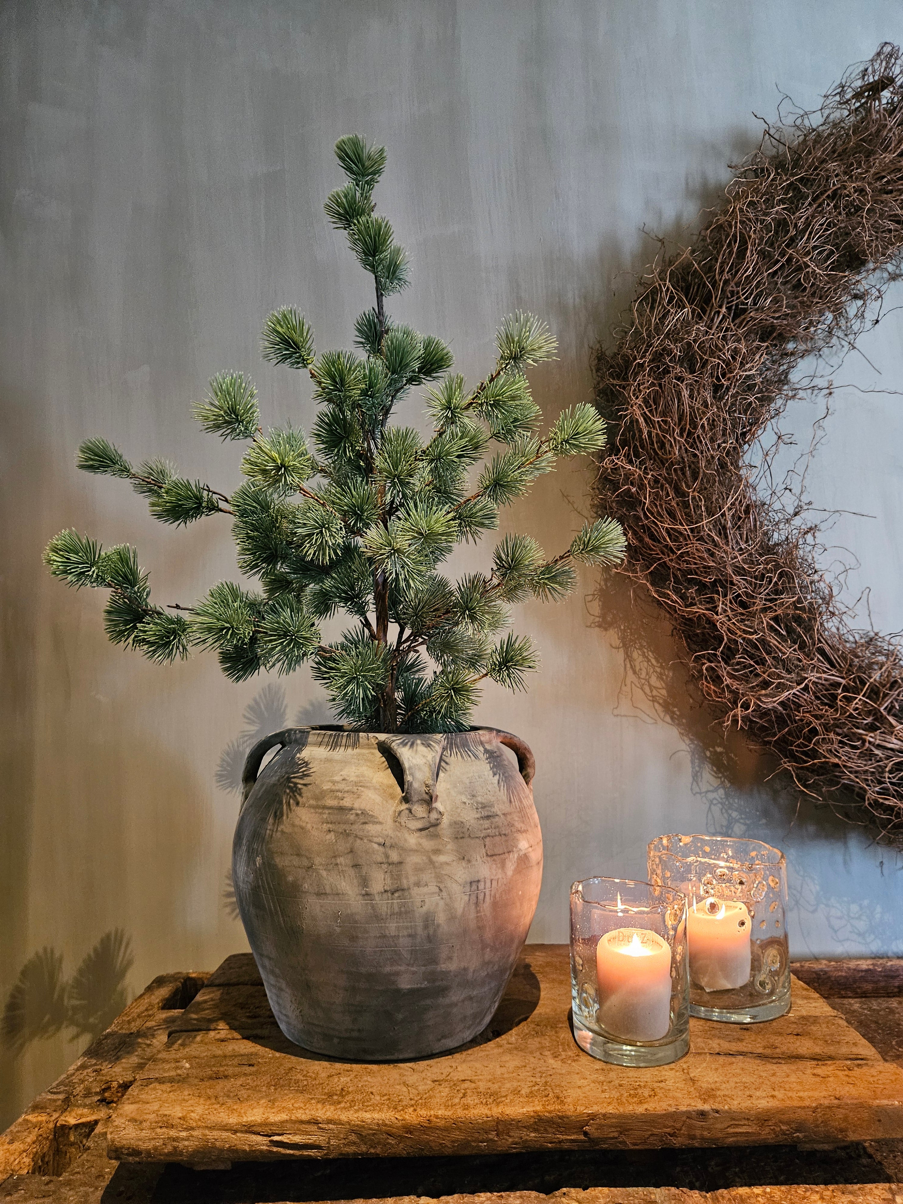 kunst larixboom grijs groen