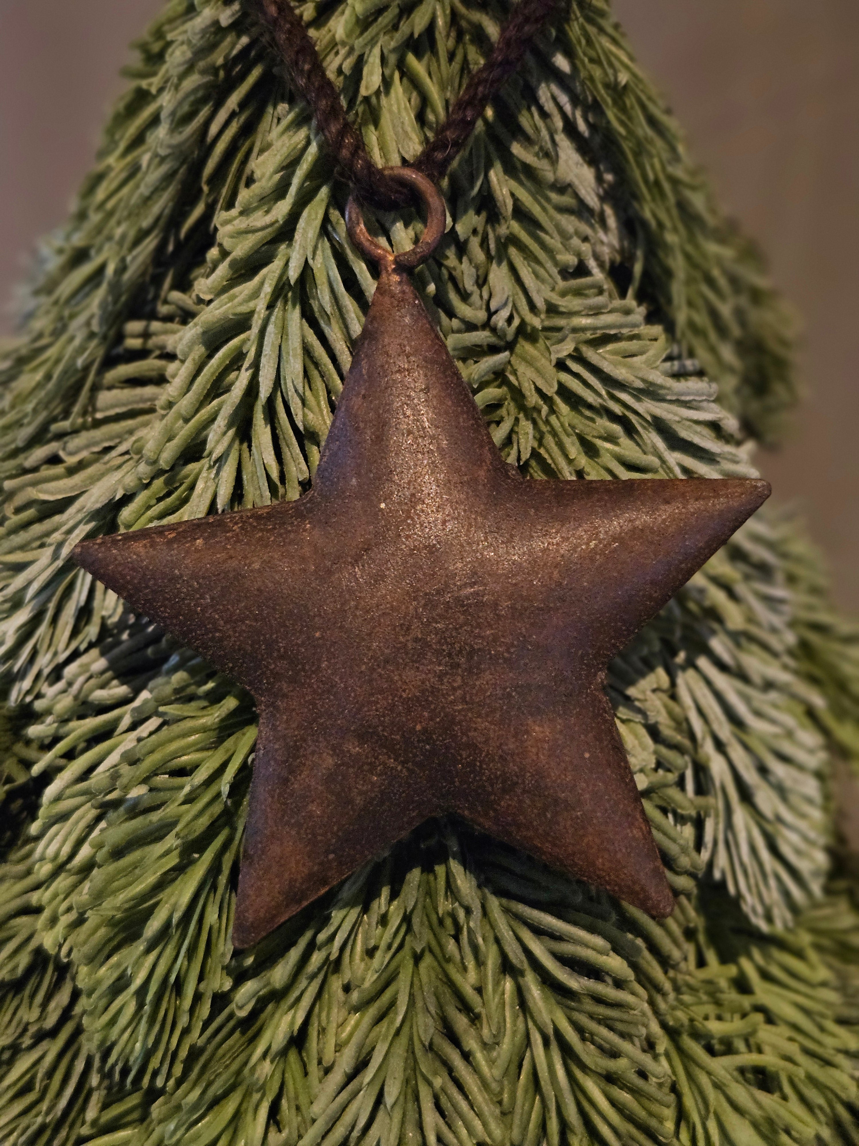 kerstdecoratie roest