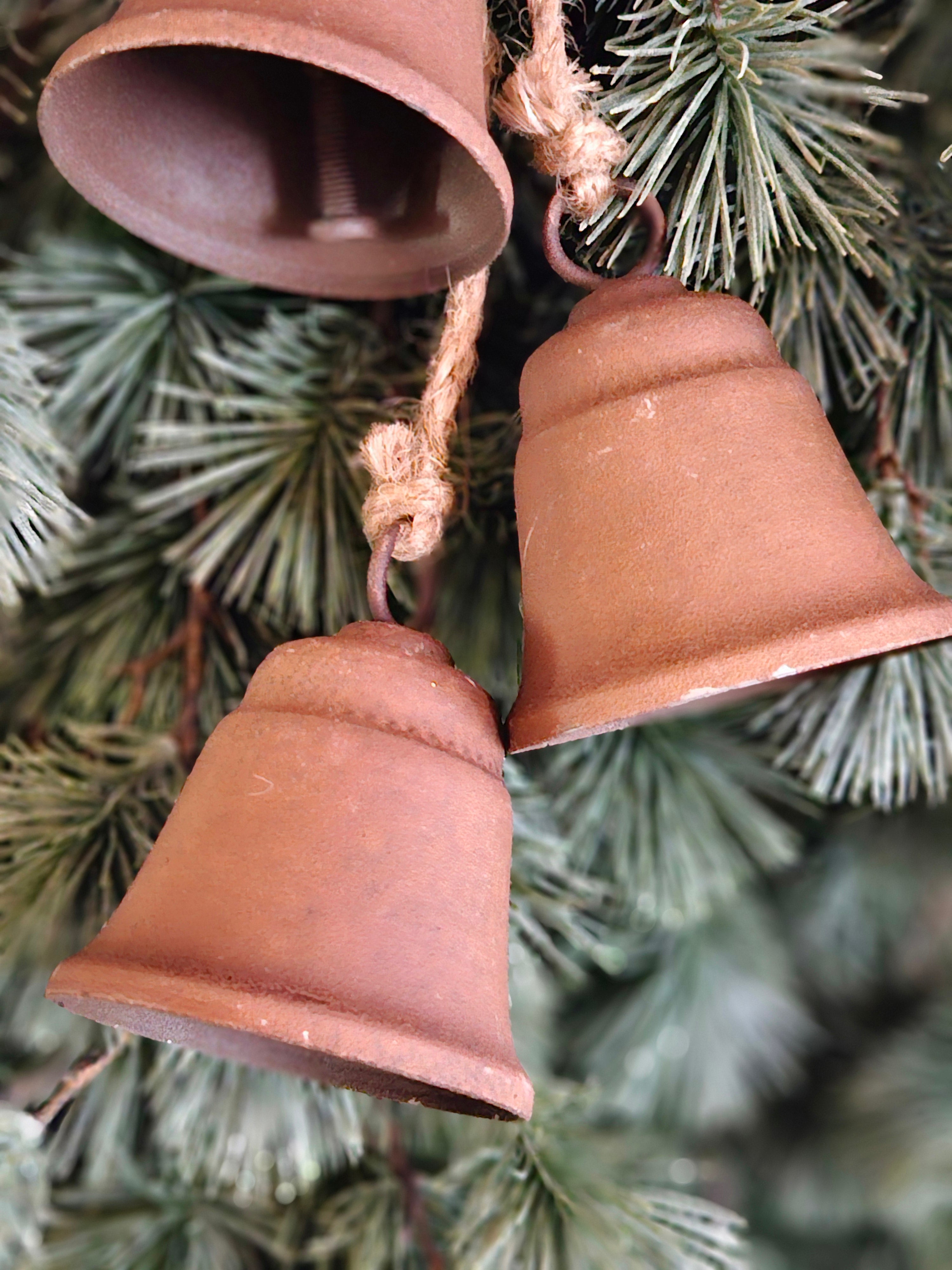 Kerstbellen roestkleur