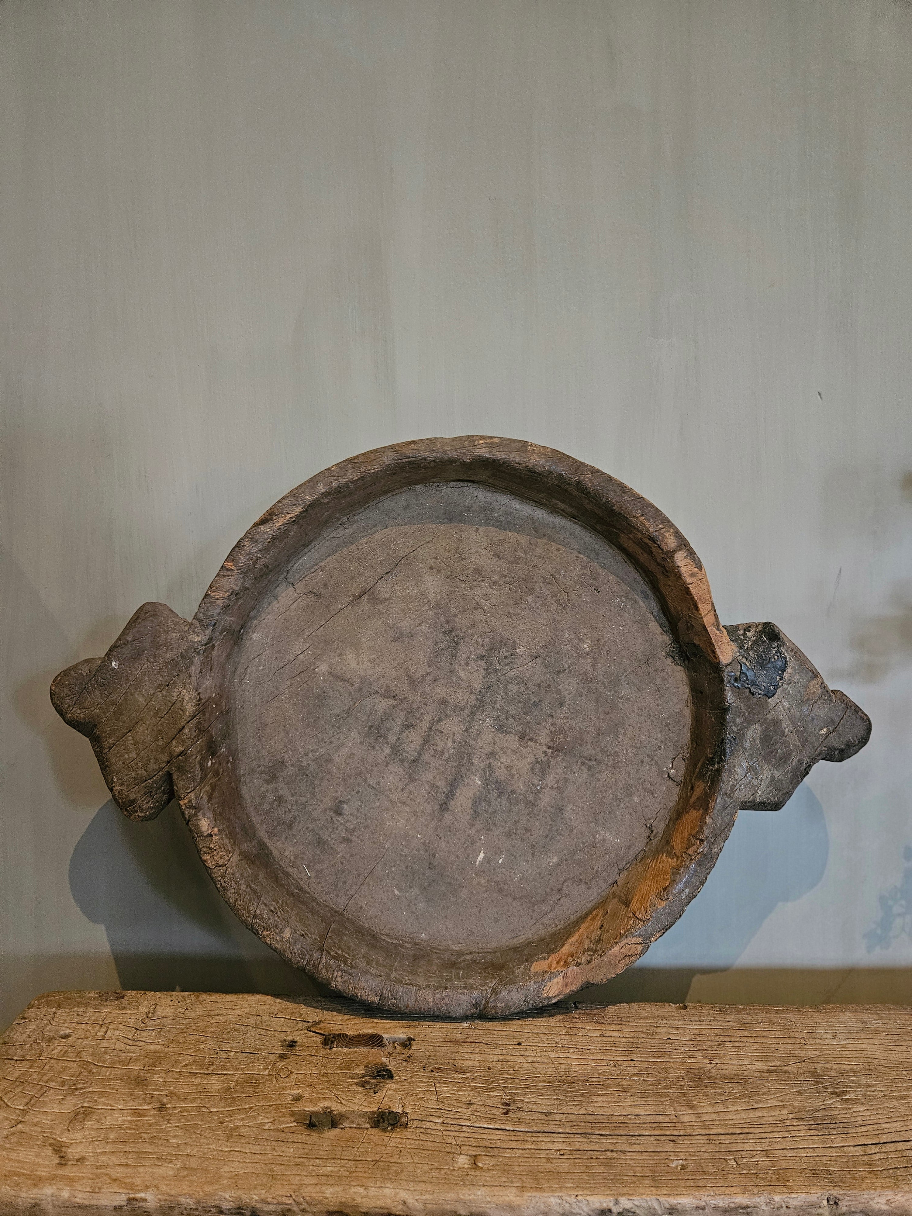 Houten schaal 55 cm