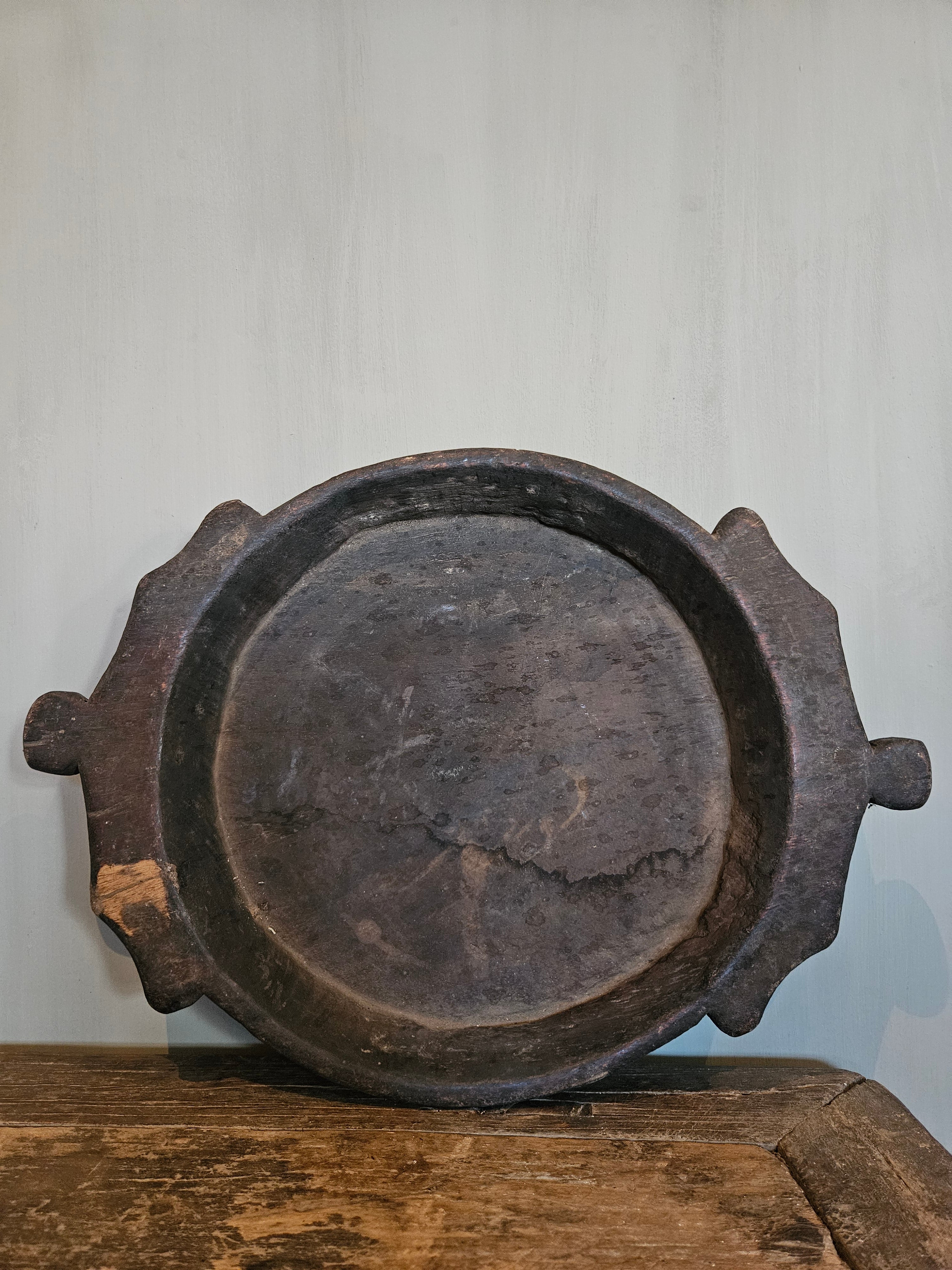 Houten schaal 34 cm
