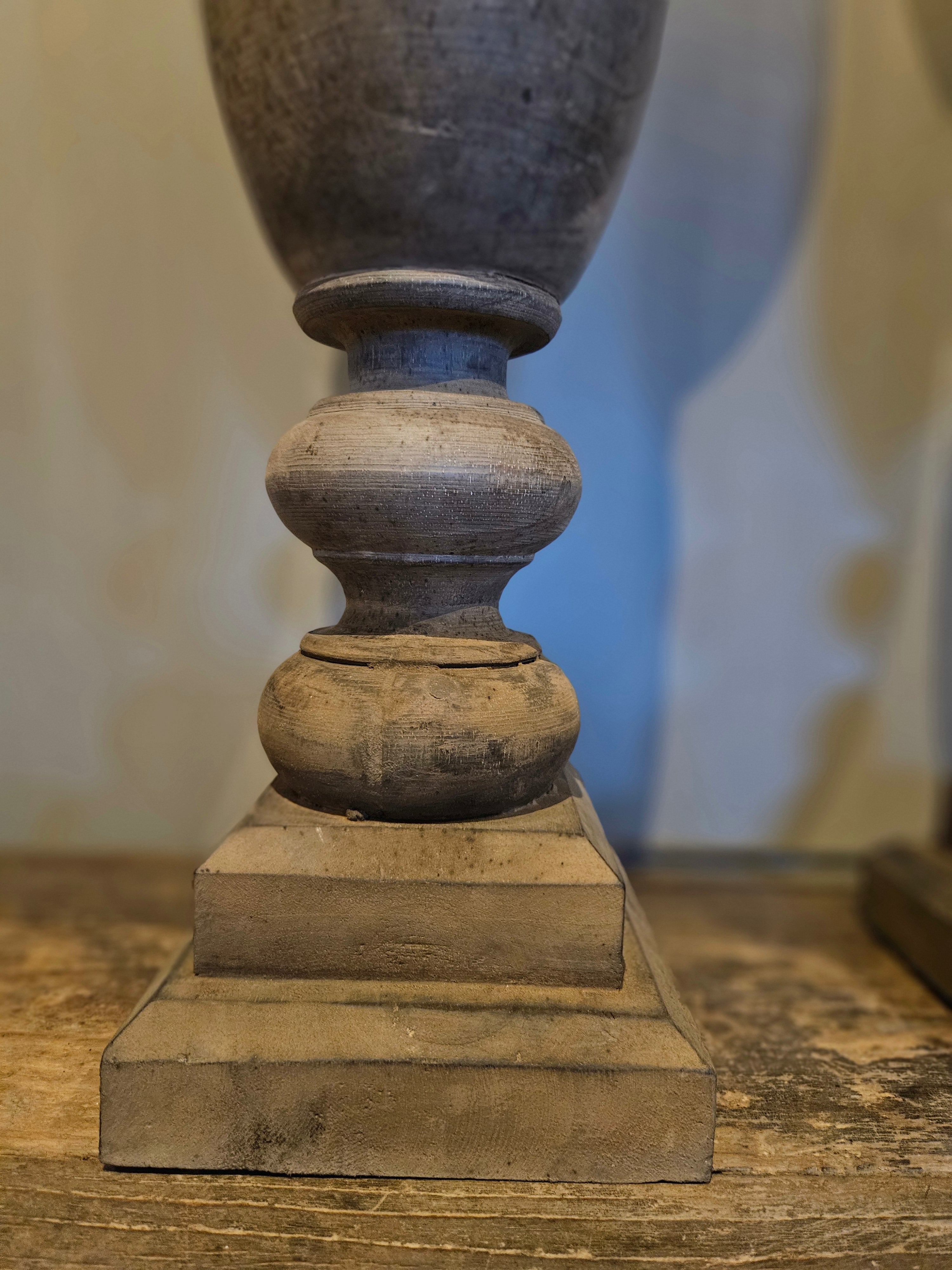 Hoge balusterlamp