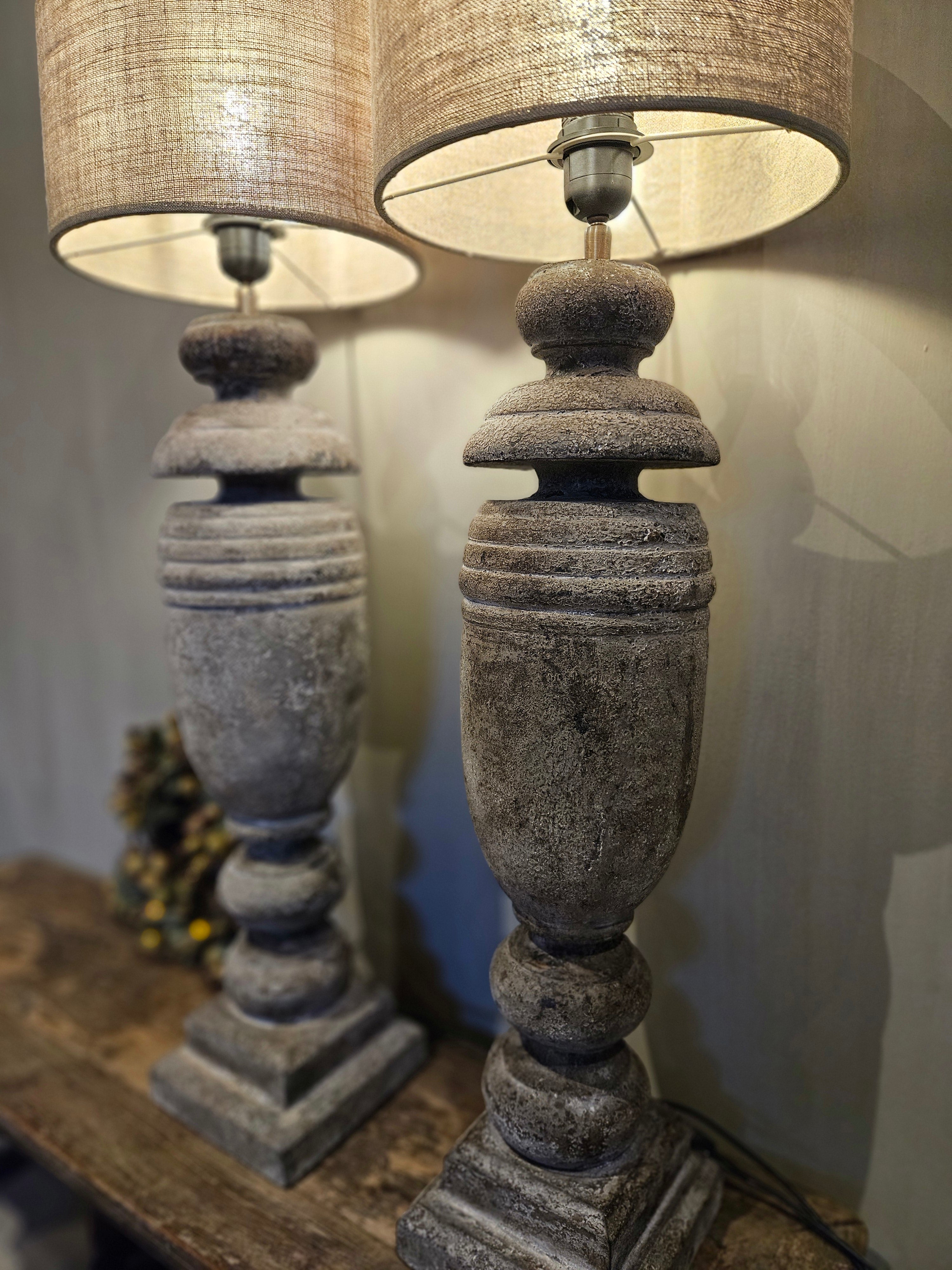 Baluster lampenvoet 70 cm