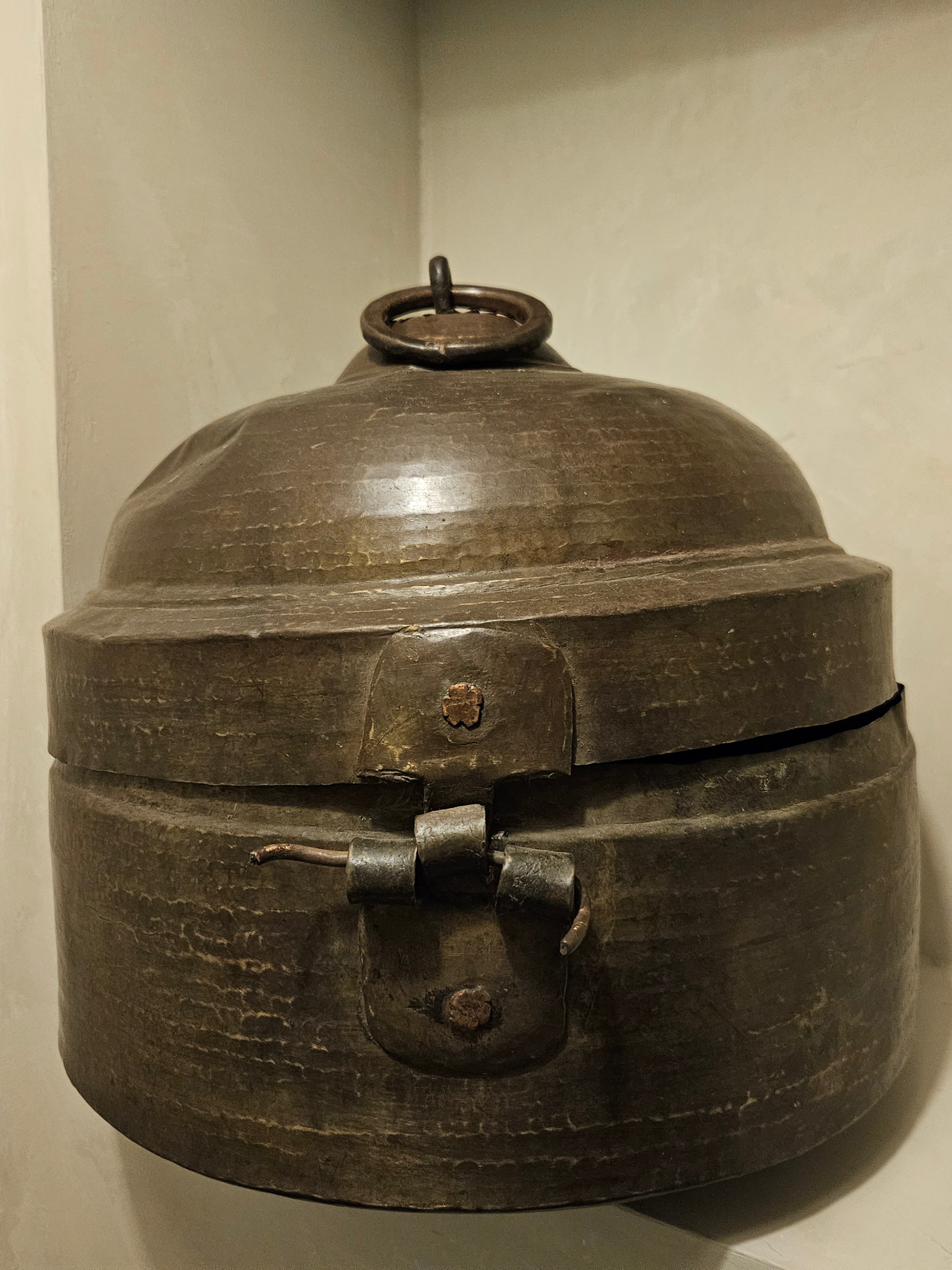 Koperen Chapati box